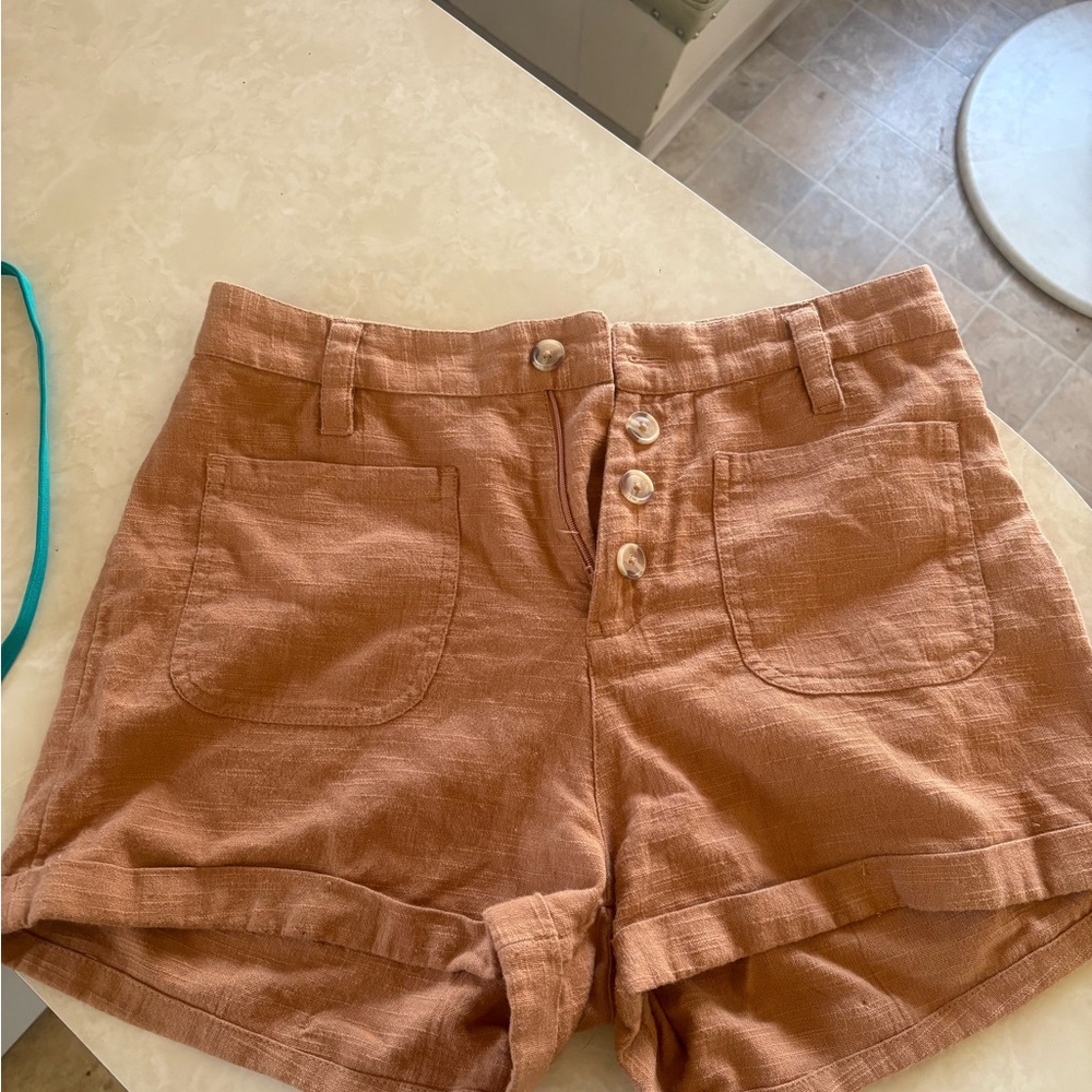 Women's Tan/terracotta Shorts